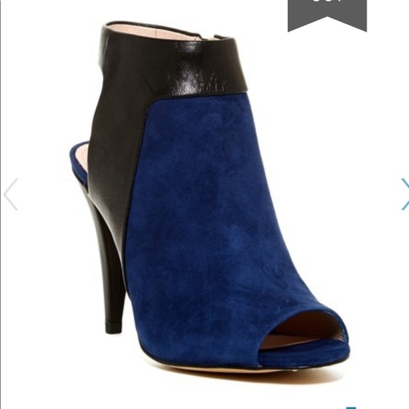 Louise et Cie Lo-Sabal Open-toe Black Suede Shoe - Picture 7 of 7